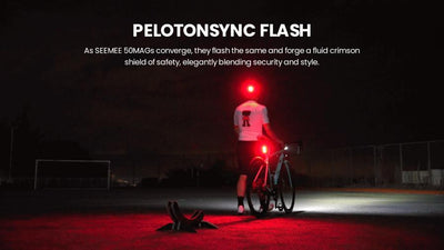 Magicshine SEEMEE 50 MAG Smart Magnetic Rear Light - 50 Lumens - Cyclop.in