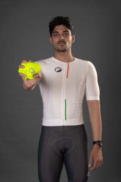 Apace Gilet Sleevless Cycling Jacket - Neon - Cyclop.in