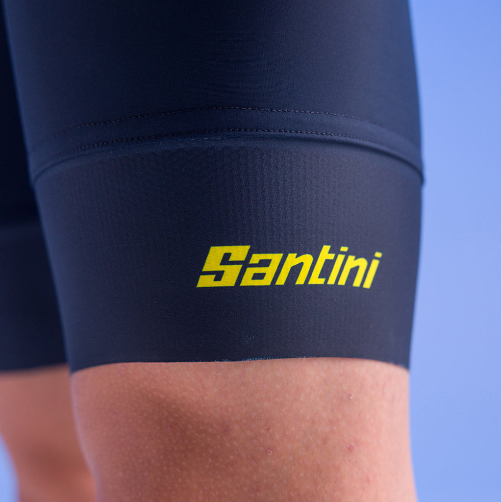 Sanitini Tour De France Torino Bibshorts - Navy Blue - Cyclop.in