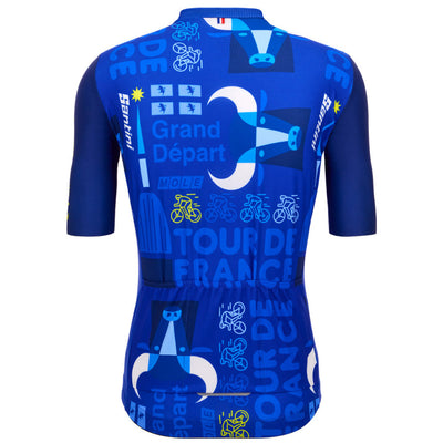 Sanitini Tour De France Torino Jersey - Print - Cyclop.in