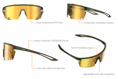 Magicshine Rouler Sports Sunglasses - Cyclop.in