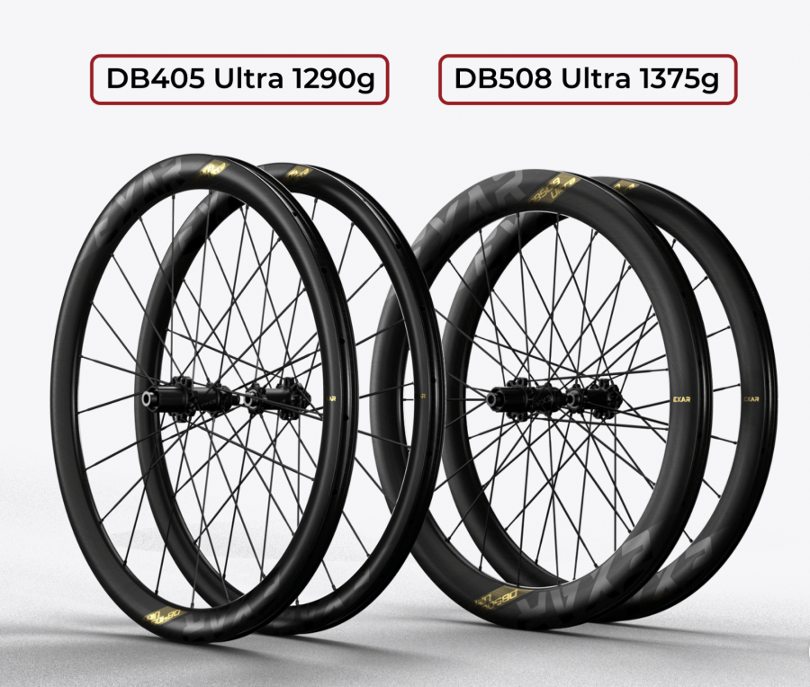 Magene EXAR Ultra DB508 Carbon Wheelset - 50/58mm (Disc Brake) - Cyclop.in