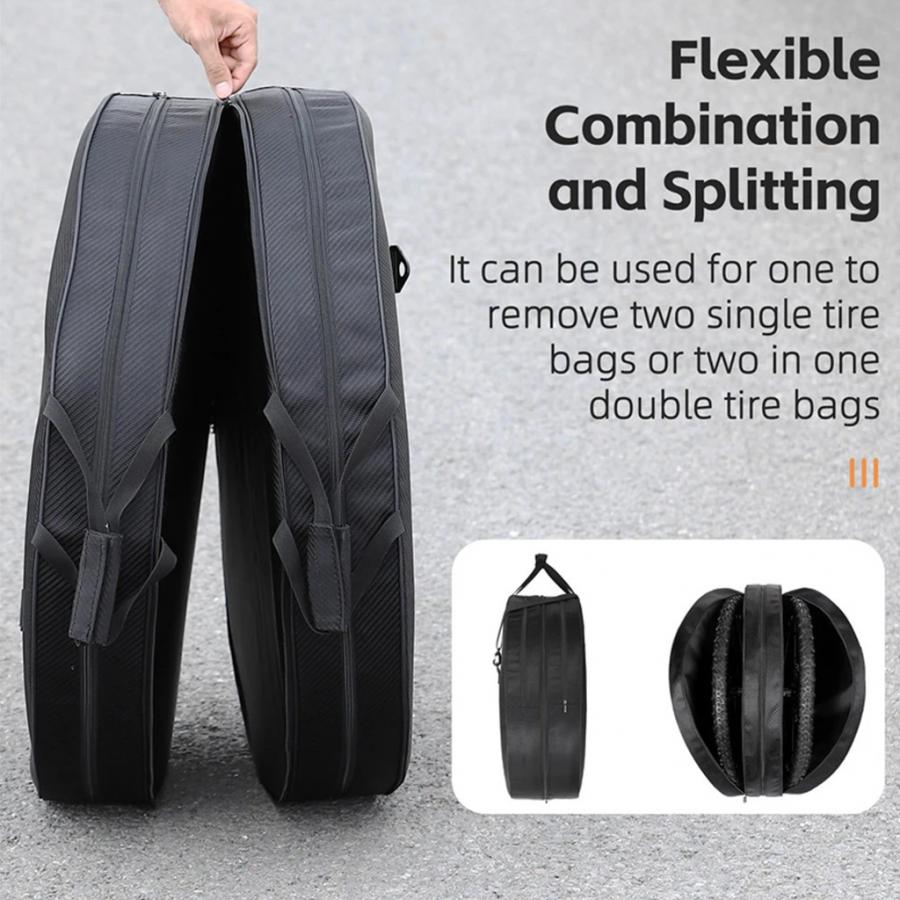 XXF W1802 Double Wheel Bag (Detachable) - Cyclop.in