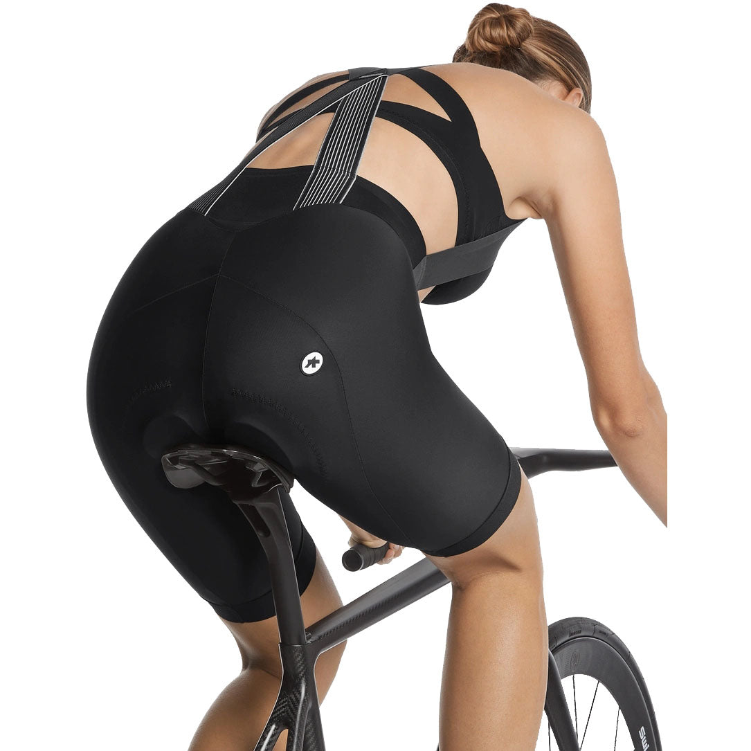 Assos UMA GT C2 Women's Cycling Bibshorts - Blackseries - Cyclop.in