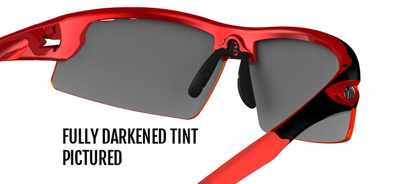 Tifosi Crit Sports Sunglasses (Black/Red) - Cyclop.in