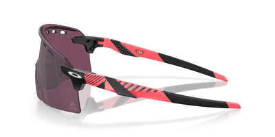 Oakley Encoder Strike Prizm Road Black Lenses,  Pink Stripes Frame (Giro d'Italia Collection) - Cyclop.in