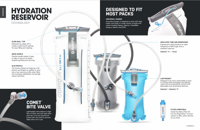 Hydrapak Force Hydration Bladder - Mammoth Grey - 3L - Cyclop.in