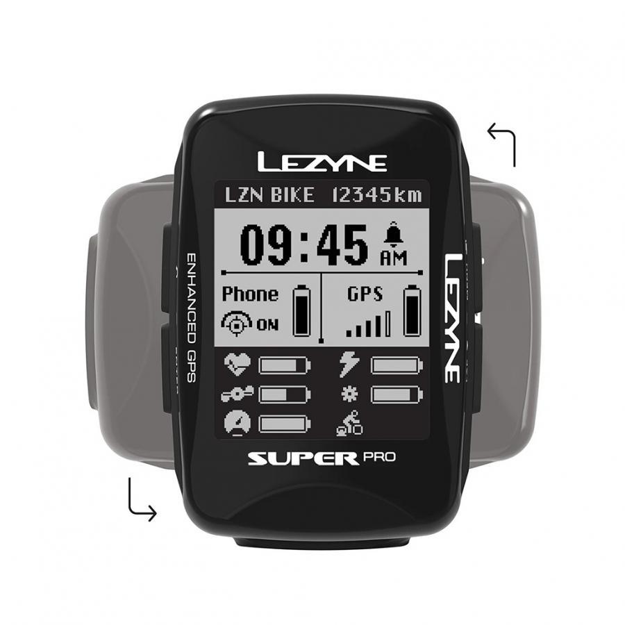 Lezyne Super Pro GPS Bike Computer - Cyclop.in