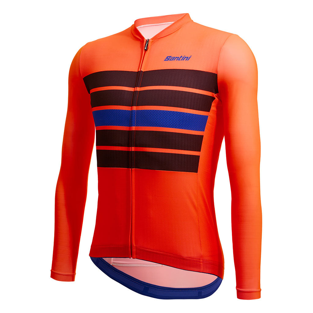 Santini Eco Sleek Bengal Jersey - M - Royal Blue