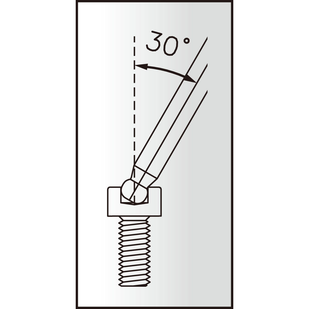 Icetoolz 7M30 3.0Mm Twinhead Wrench, Ball-Ended - Cyclop.in