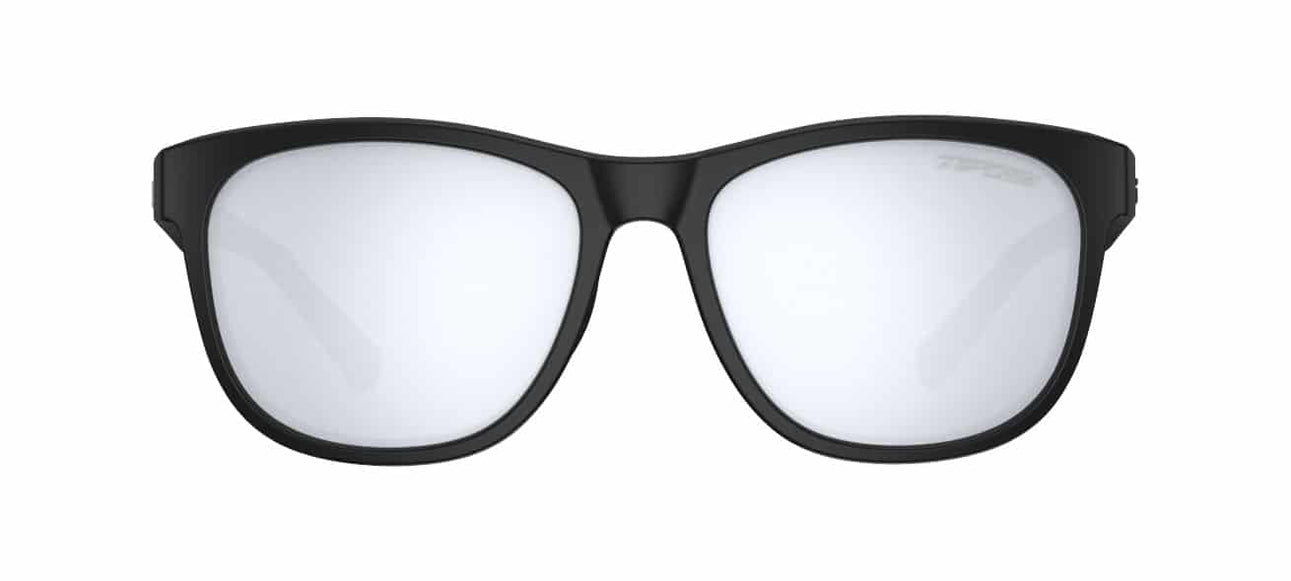 Tifosi Swank Sunglasses - Satin Smoke Bright Blue - Cyclop.in