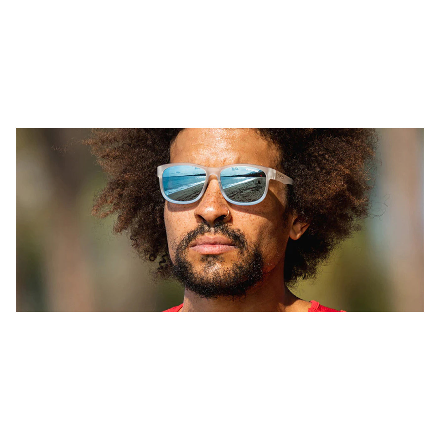 Tifosi Swank Xl Sunglasses - Frost Blue Smoke Bright Blue - Cyclop.in