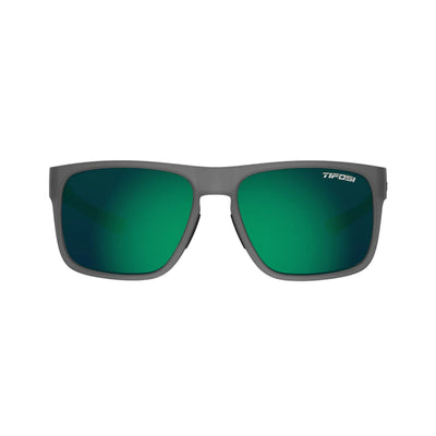 Tifosi Swick Sunglasses - Satin Vapor, Emerald Polarized - Cyclop.in