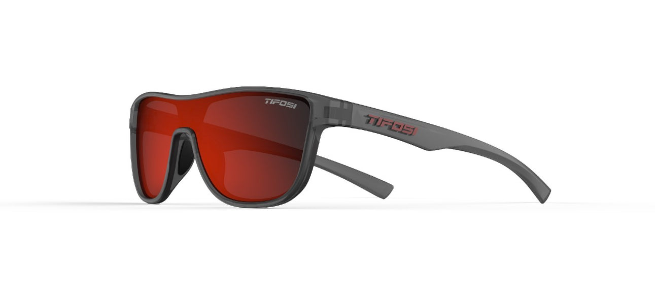 Tifosi Sizzle Sunglasses - Satin Vapor/Smoke Red - Cyclop.in