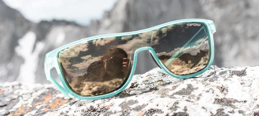 Tifosi Sizzle Teal Dune Sunglasses - Gold Mirror - Cyclop.in