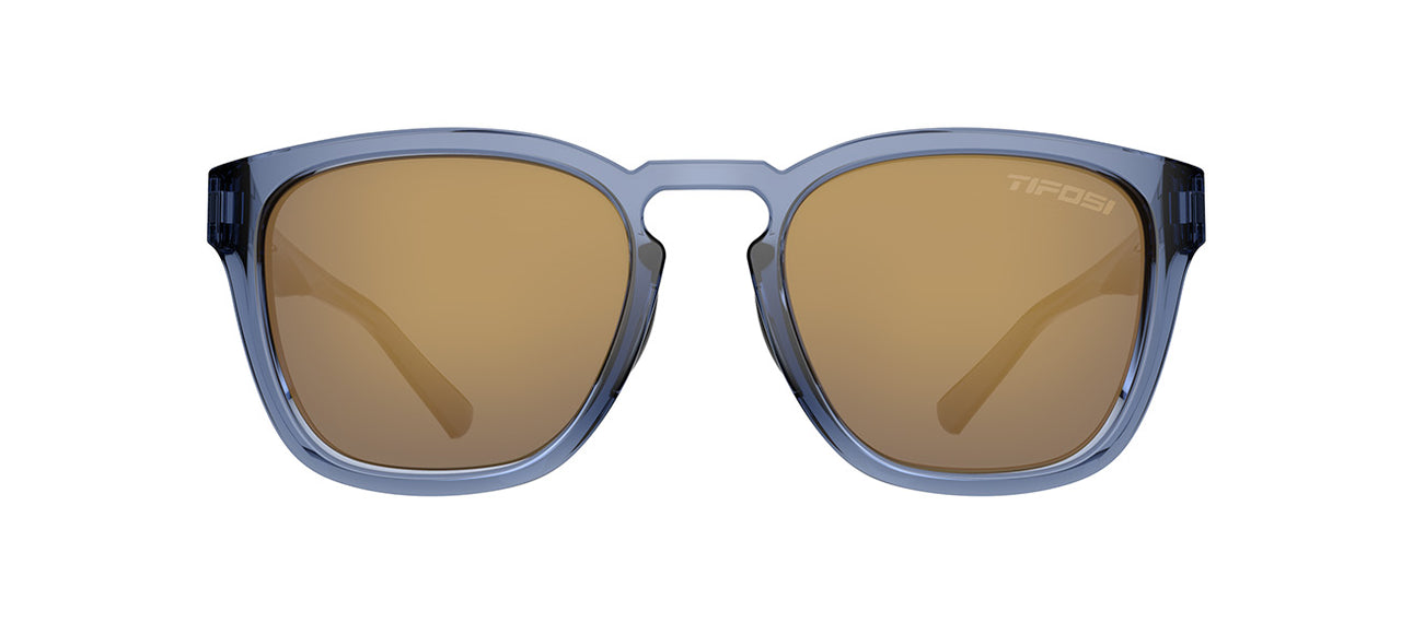 Tifosi Smirk Sunglasses - Crystal Denim Gold - Cyclop.in