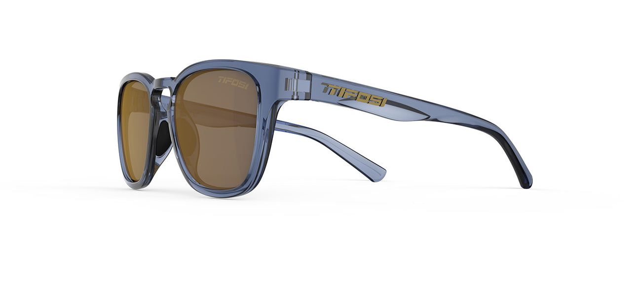 Tifosi Smirk Sunglasses - Crystal Denim Gold - Cyclop.in