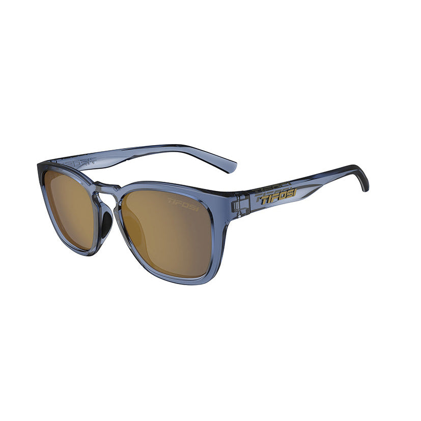 Tifosi Smirk Sunglasses - Crystal Denim Gold - Cyclop.in