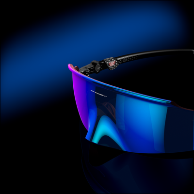 Oakley Kato Prizm Sapphire Lenses - Polished Black Frame - Cyclop.in