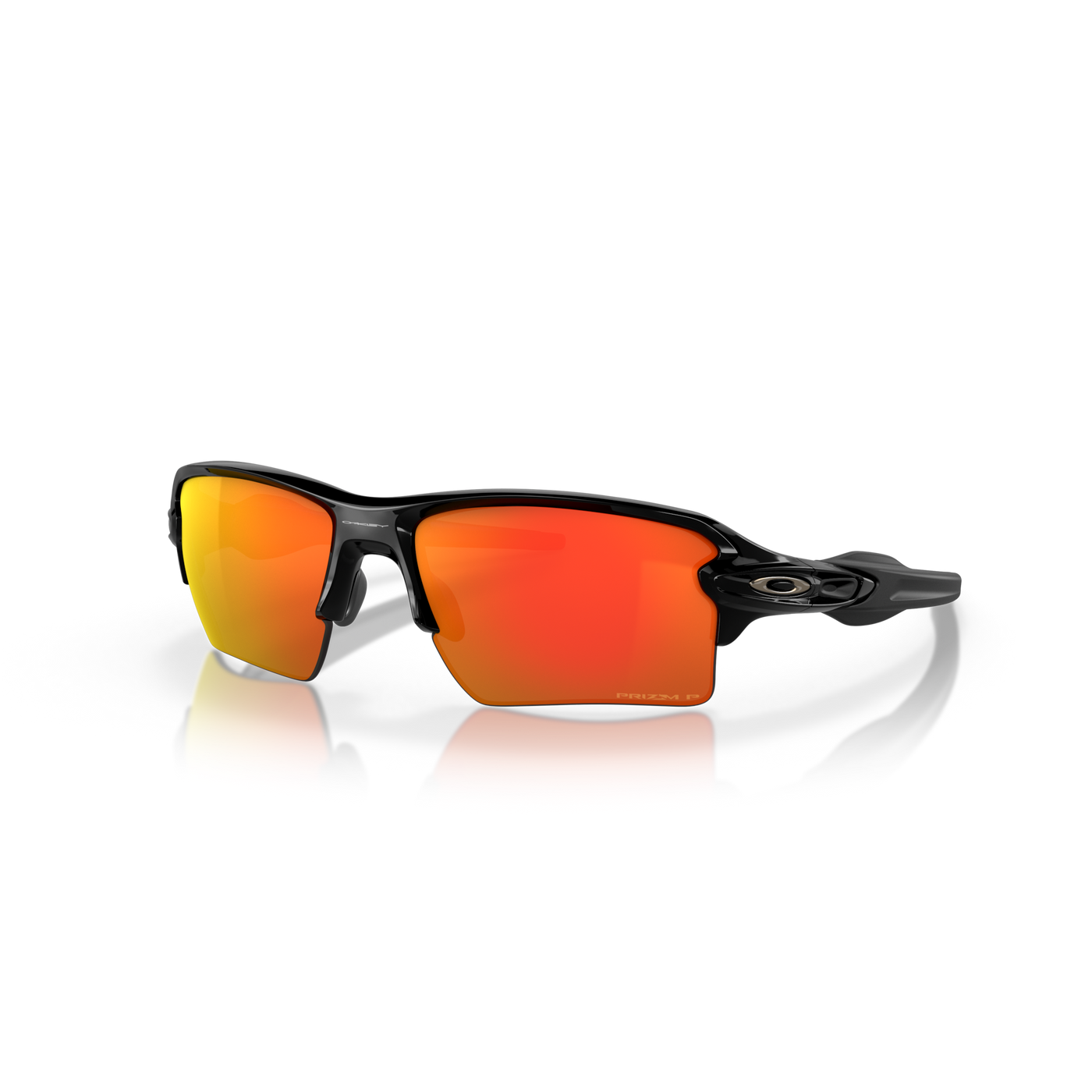 Buy Oakley Flak 2.0 XL Prizm Ruby Polarized Lenses Polished Black Frame Cyclop.in