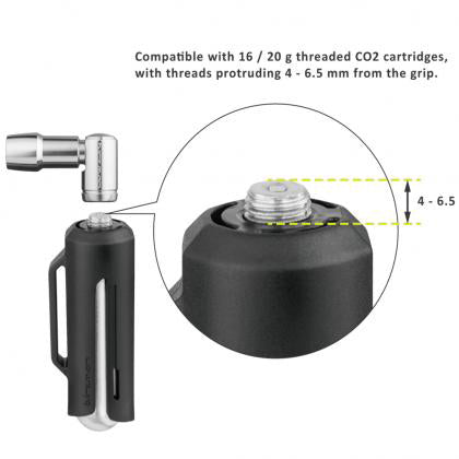 Birzman E-Grip Turn CO2 Inflator Set - Cyclop.in