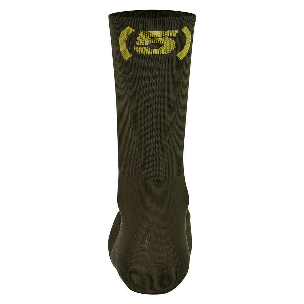 Santini Tour De France Arenberg Socks - Olive Green - Cyclop.in