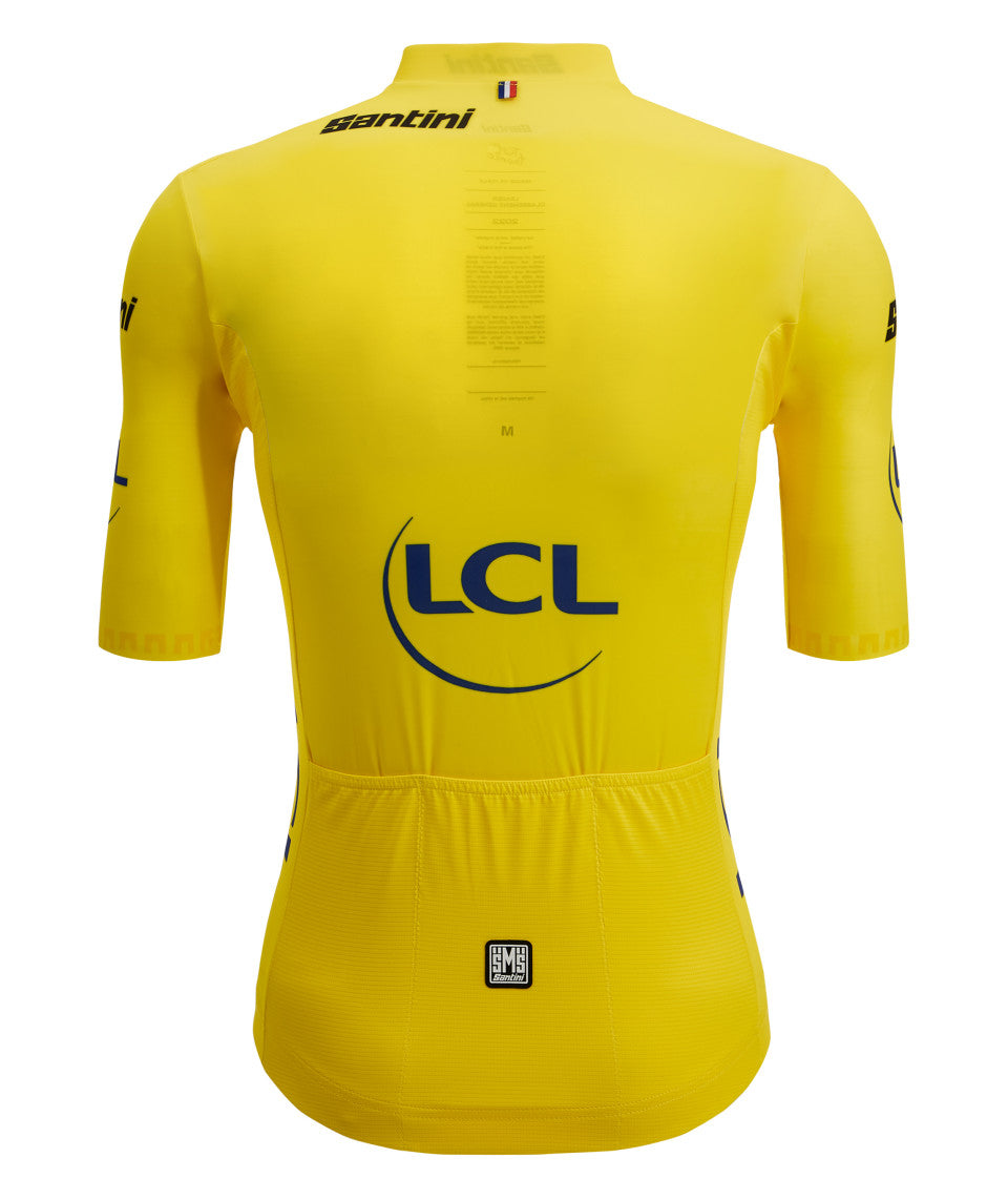 Buy Santini Tour De France Overall Leader Pro Jersey Yellow Cyclop.in