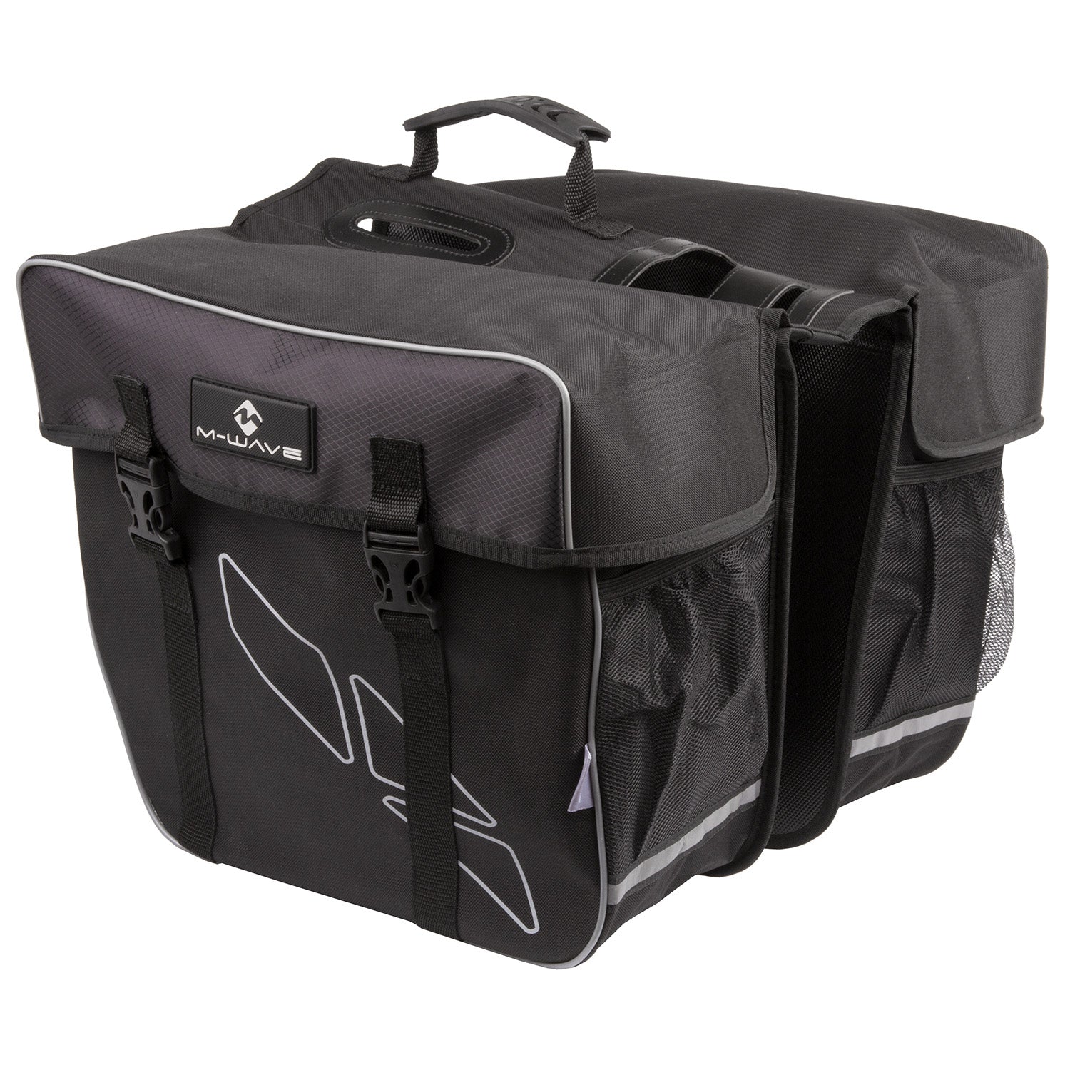 Buy M-Wave Amsterdam Double Pannier Bag | Cyclop.in