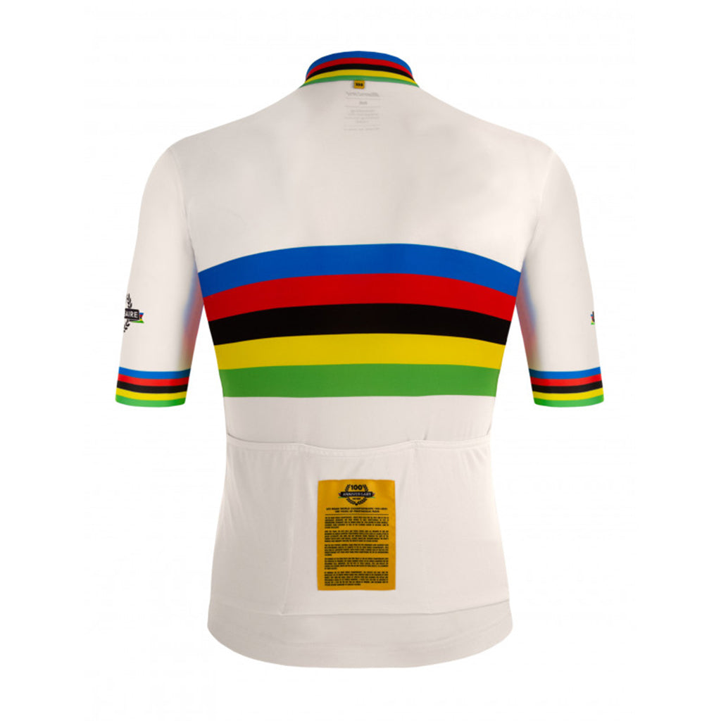 Santini UCI 100 Years Limited Edition Gold Jersey Cyclop.in