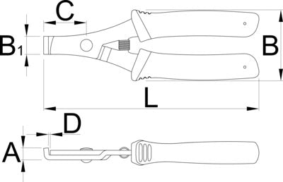 Unior Straight Pull Spoke Pliers - Cyclop.in